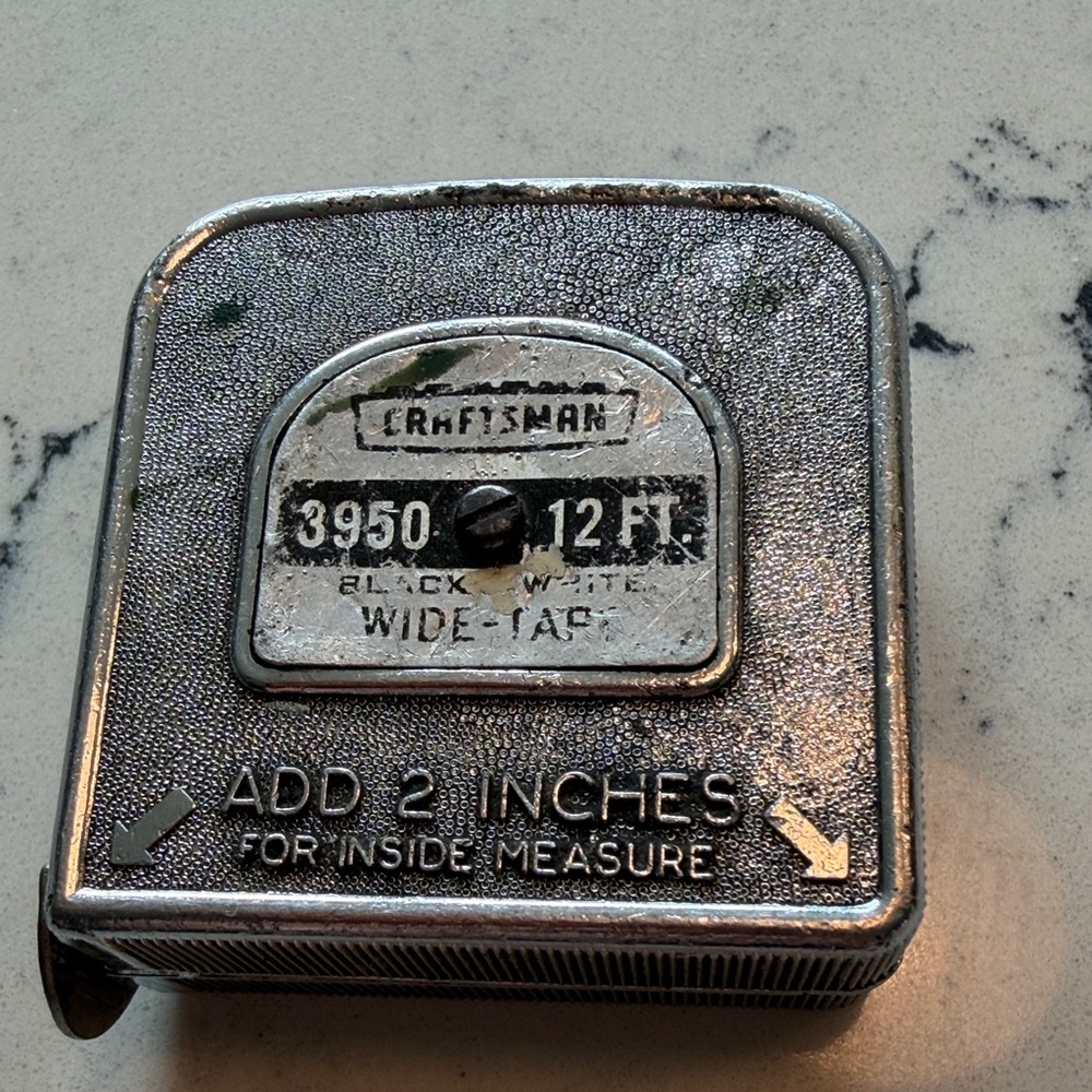 Vintage CRAFTSMAN 12 foot measuring tape made in the USA